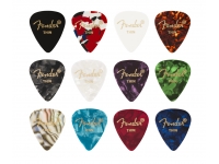 Fender 351 Shape Celluloid Medley Thin 12 Pack Fender 351 Shape Celluloid Medley Thin 12 Pack